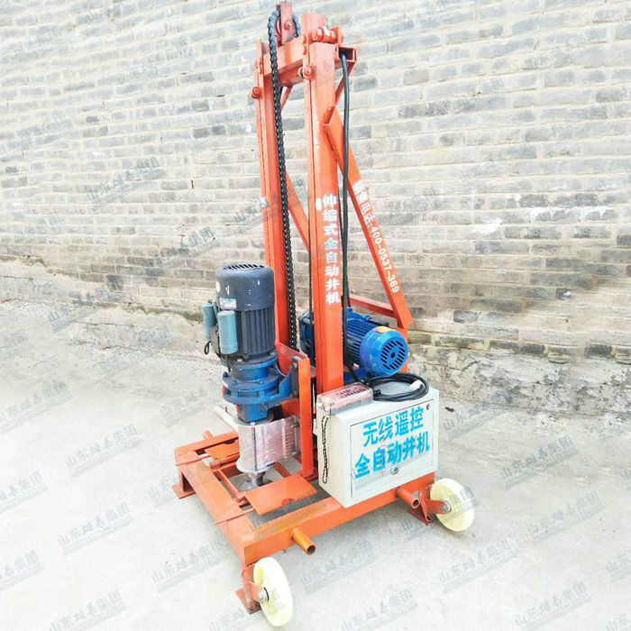 System composition of water well drilling rig
