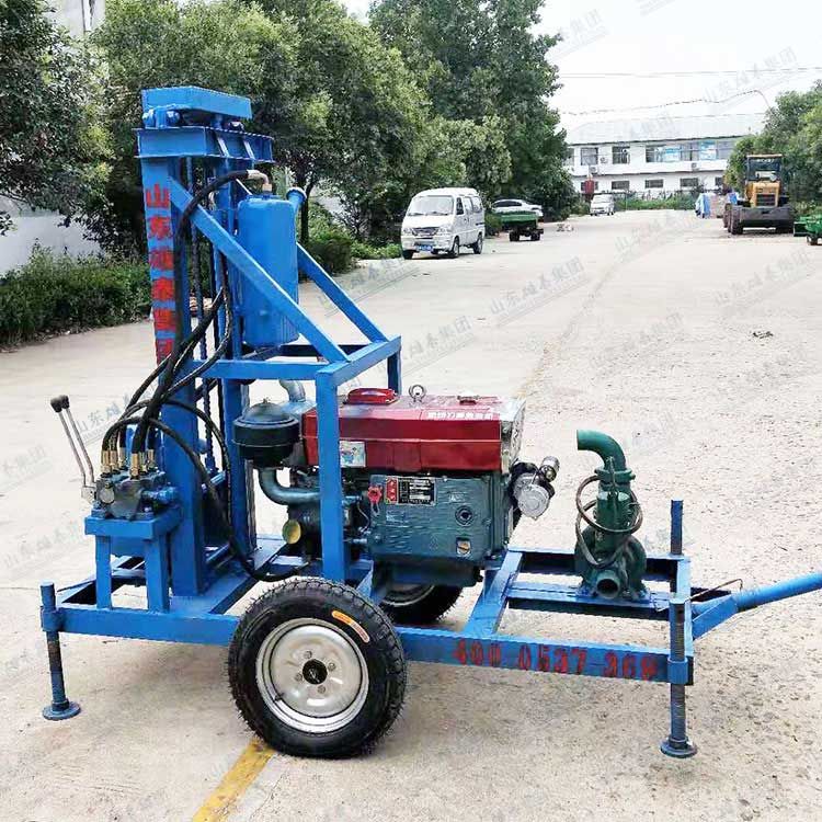 New sjz-350cy wheeled water well drilling rig