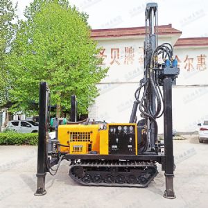 BZ-30TL pneumatic tracked earth collecting rig