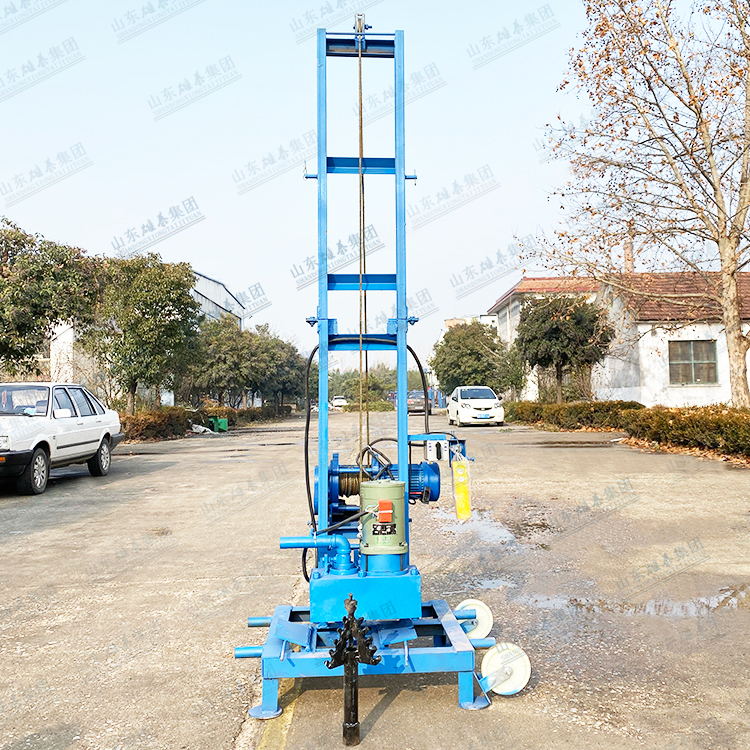 A number of small-scale well drilling rig hot sale, drilling efficient, easy to operate!