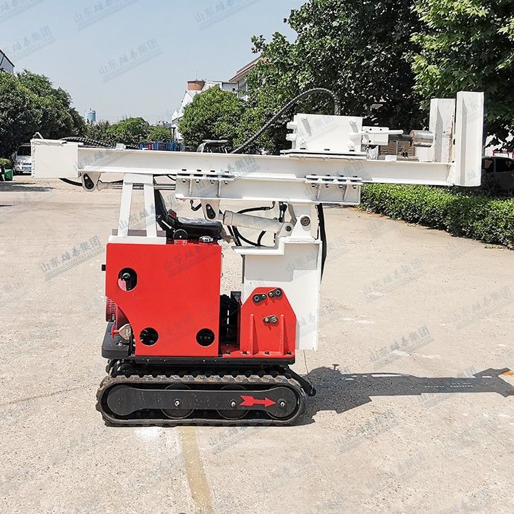 Small crawler earth drilling machine is on the market, hurry to rush to buy it!!!