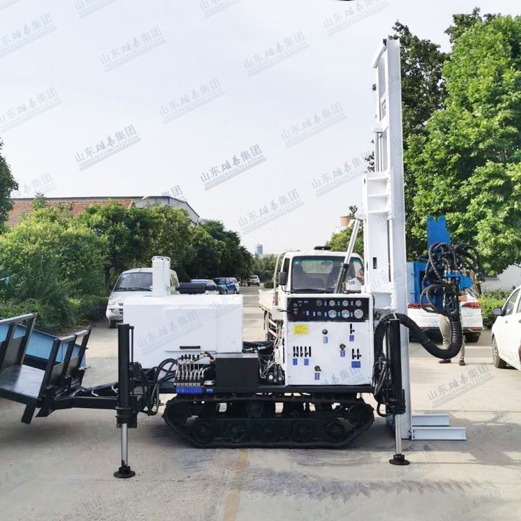 The newly developed environmental monitoring sampling drilling machine is very efficient